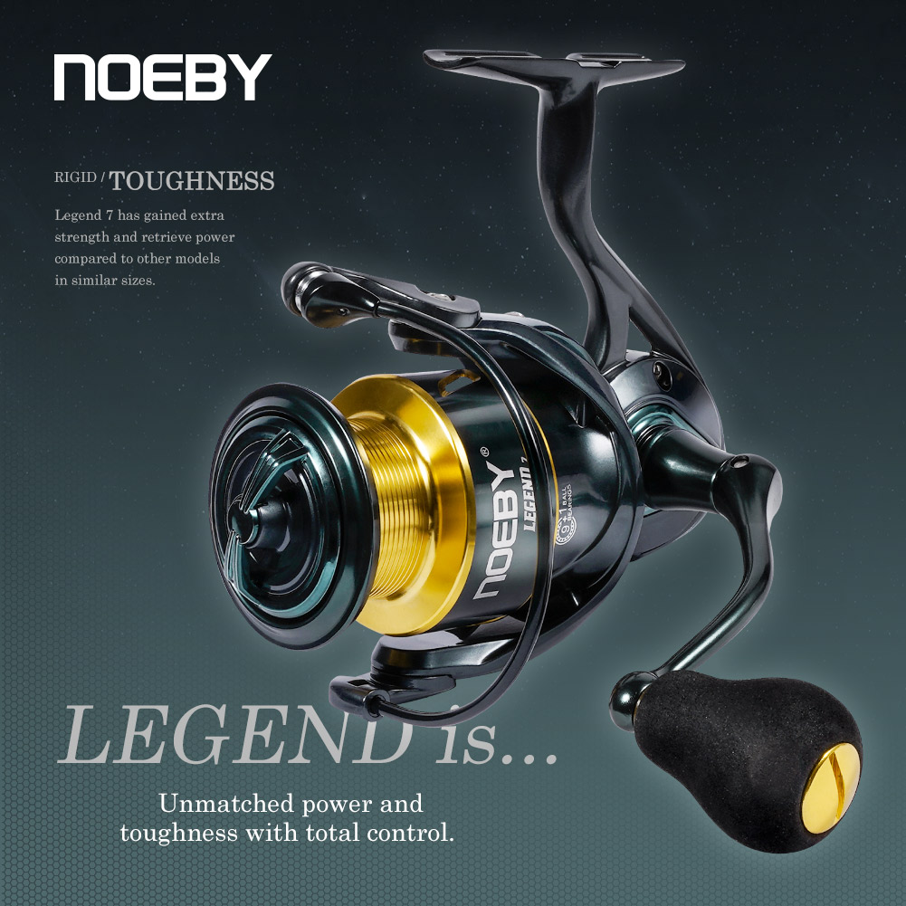 Conventional Reel - Noeby Spinning Fishing Reel 3000 4000