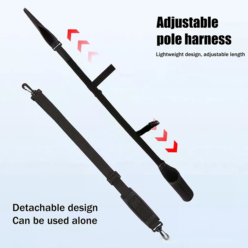 Fly Reel - Adjustable Fishing Rod Storage Bag Portable