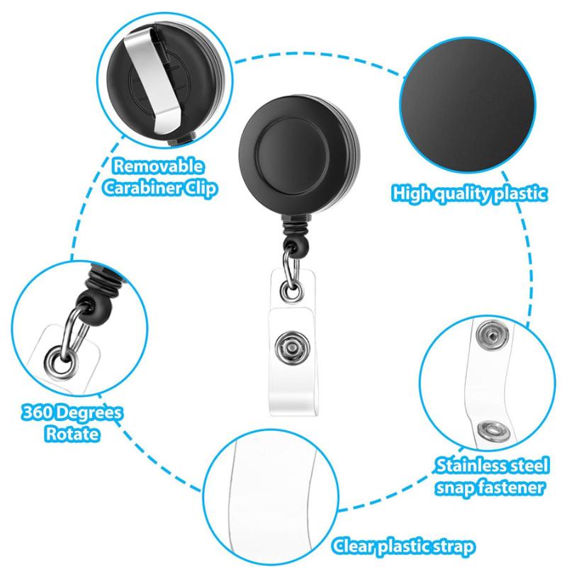 1/2/3Pcs Retractable Badge Ree – Reel Cover recenzja i cena