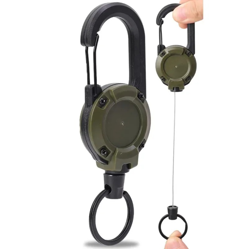Tactical Retractable Carabiner – Conventional Reel recenzja i cena