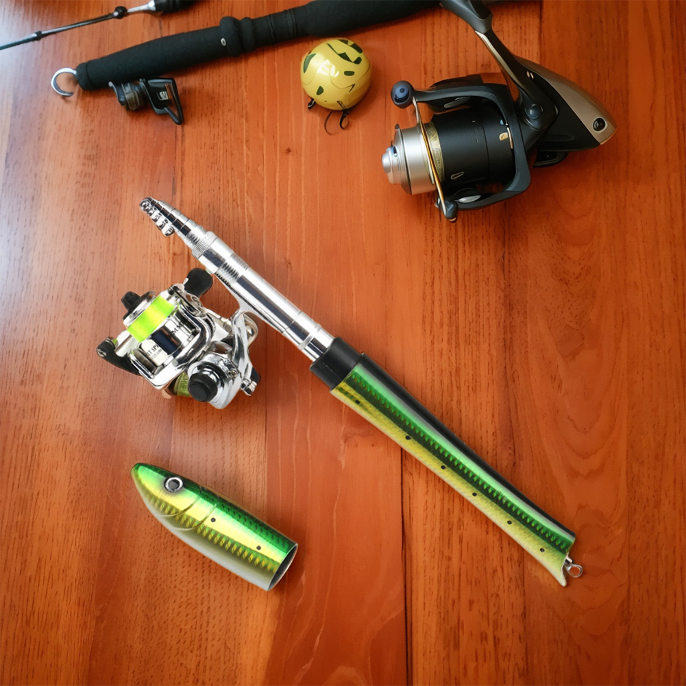 Portable Fish Shaped Fishing P – Ice Fishing Reel recenzja i cena