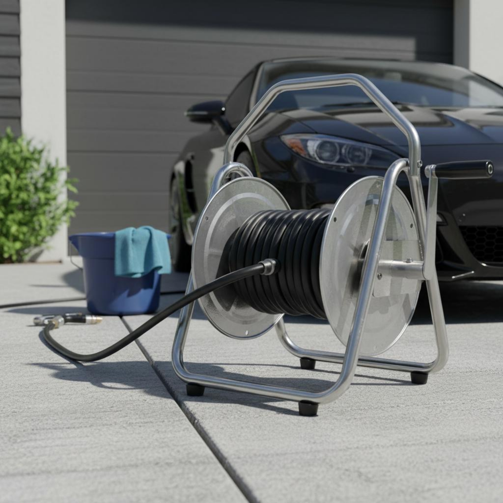 Metal Hose Reel Heavy Duty Gar – Conventional Reel recenzja i cena