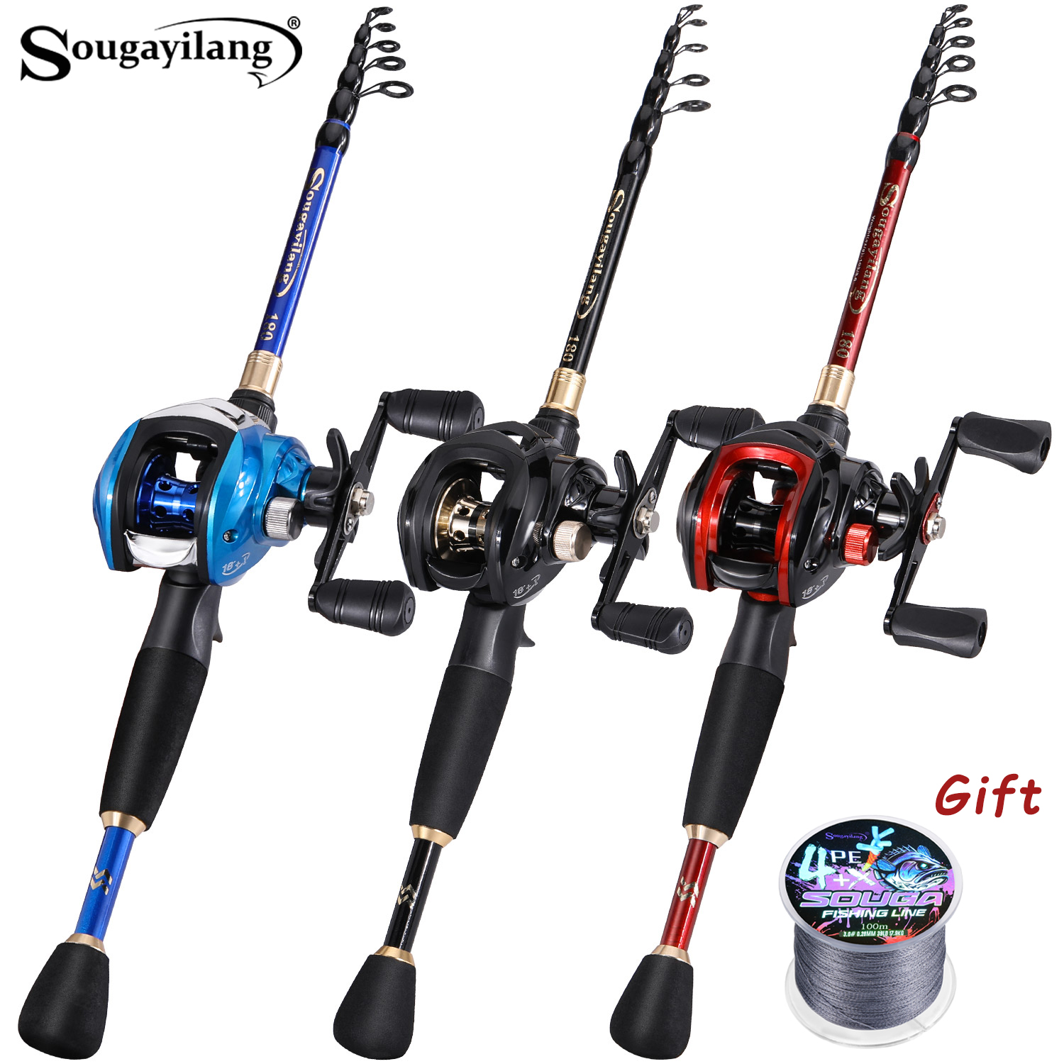 Sougayilang Fishing Set with C – Spincast Reel recenzja i cena