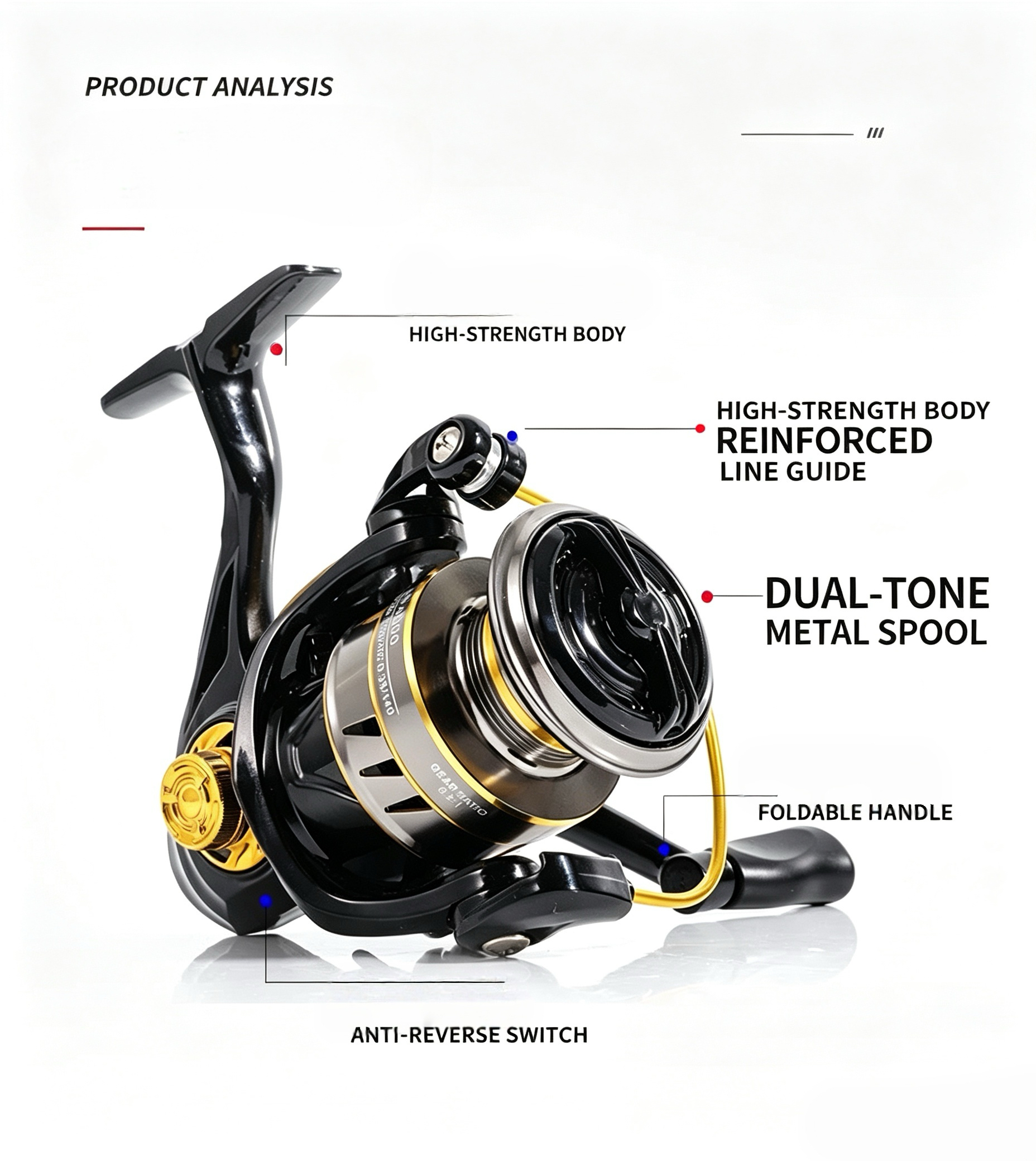Full Metal Spinning Reel, Long – Spinning Reel recenzja i cena