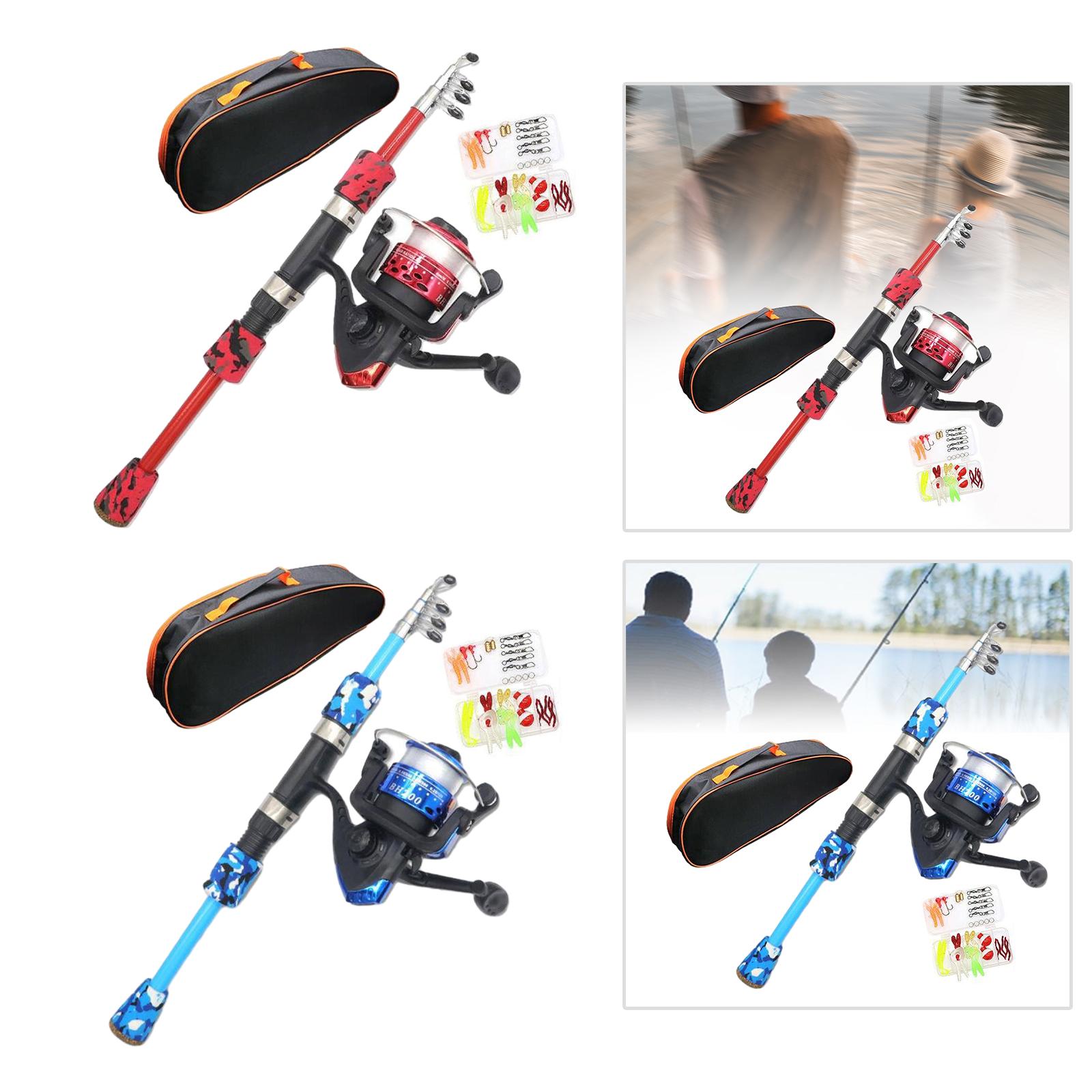 Kids Fishing Rod Set EVA Handl – Reel Bag recenzja i cena