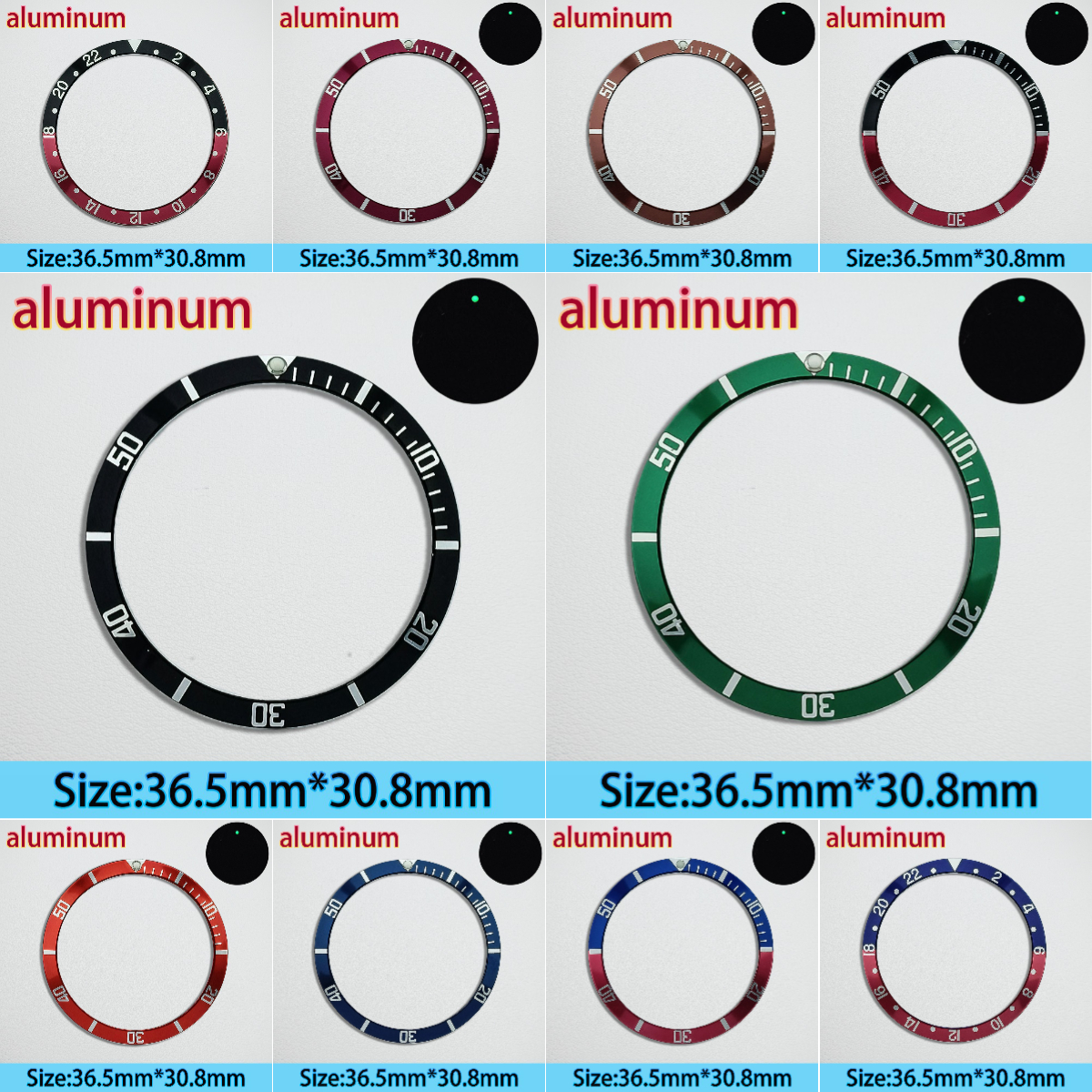 Aluminium Bezel 36.5mm*30.8mm  – Reel Case recenzja i cena