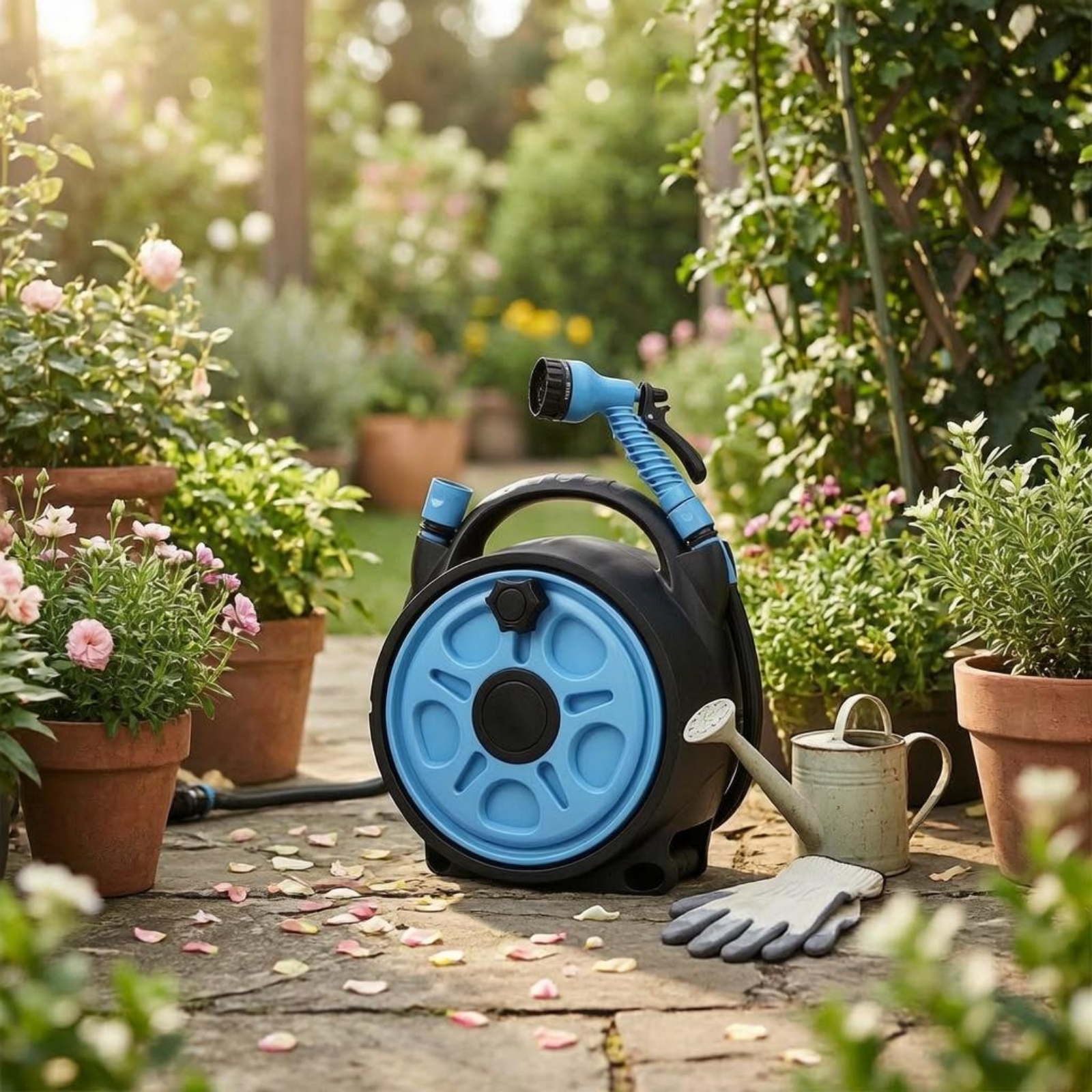 Hose Reel Sprayer Portable Car – Reel Handle recenzja i cena