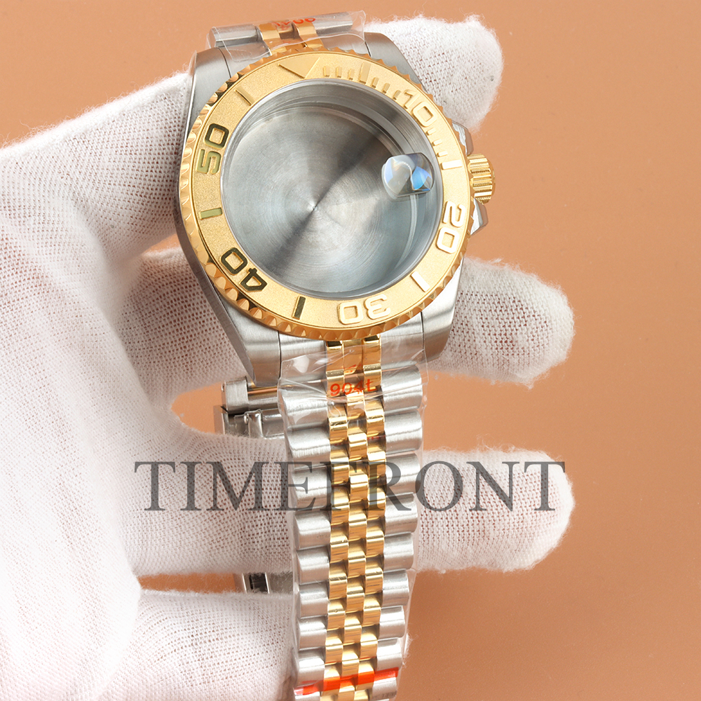 40mm NH35 Gold Watch Case Dark – Reel Case recenzja i cena
