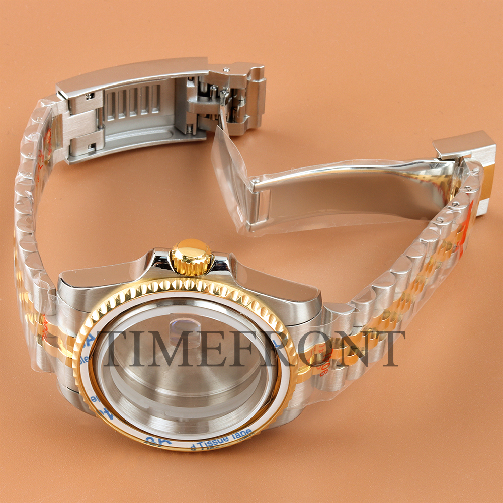 40mm NH35 Gold Watch Case Dark – Reel Case recenzja i cena